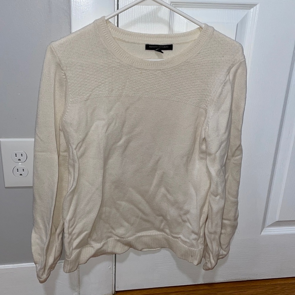 Banana republic cream top